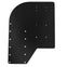 Sea Brackets Small Offset Trolling Motor Plate - Black